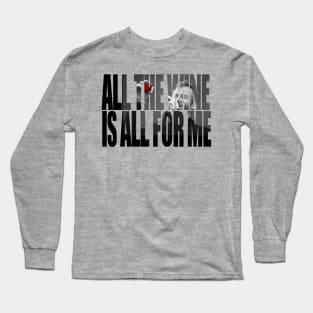 The National All The Wine Matt Long Sleeve T-Shirt